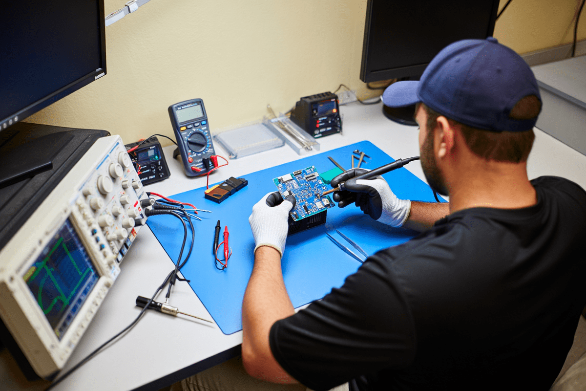 Процесс ремонта техники Willmark в zte-profiservice