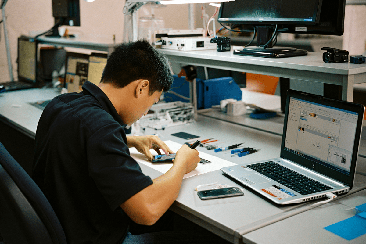 Процесс ремонта техники Willmark в zte-profiservice